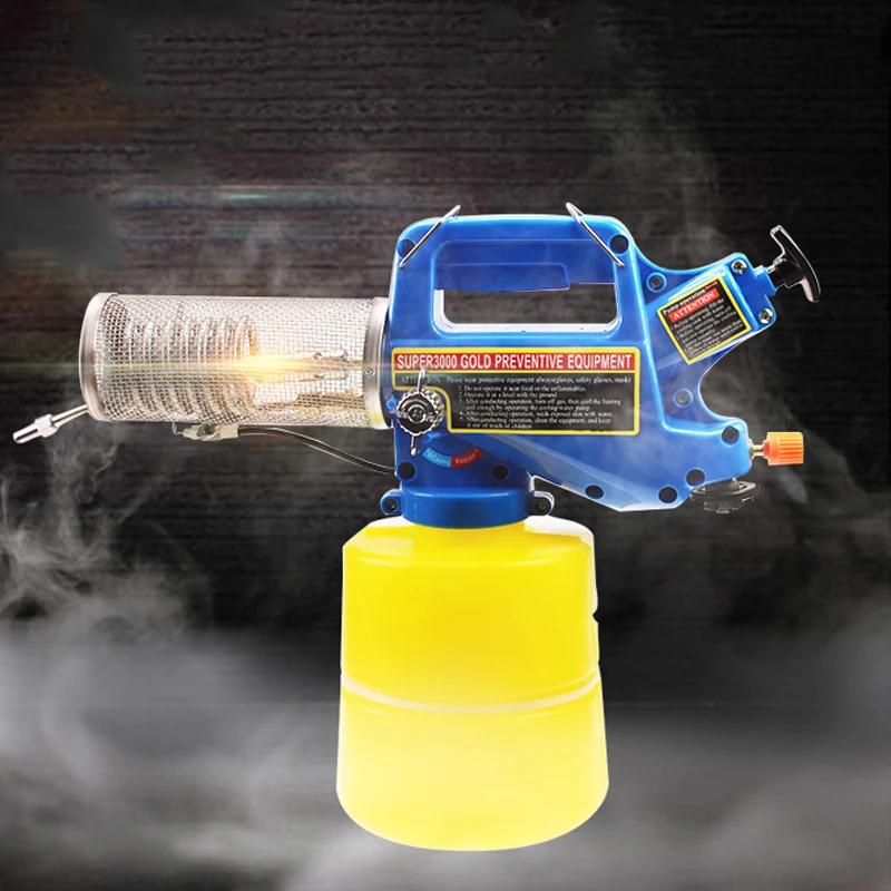 

Компактная дымовая машина на 2 л, домашний тепловой распылитель, дезинфицирующие инструменты, портативная машина для предотвращения эпидем...