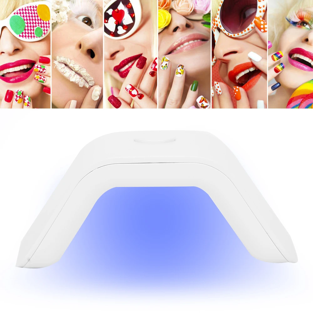 

USB Rechargeable Nail Lamp Single Finger UV Lamp Mini Manicure Nail Polish Dryer Nail Gel Curing Lamp Professional Art Nail Tool