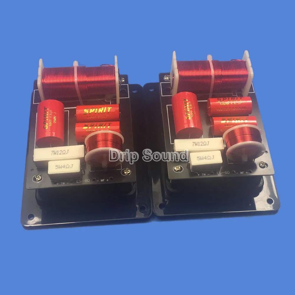 2 шт SP60 120 Вт способ блок высокий низкий аудио динамик делитель частоты стерео