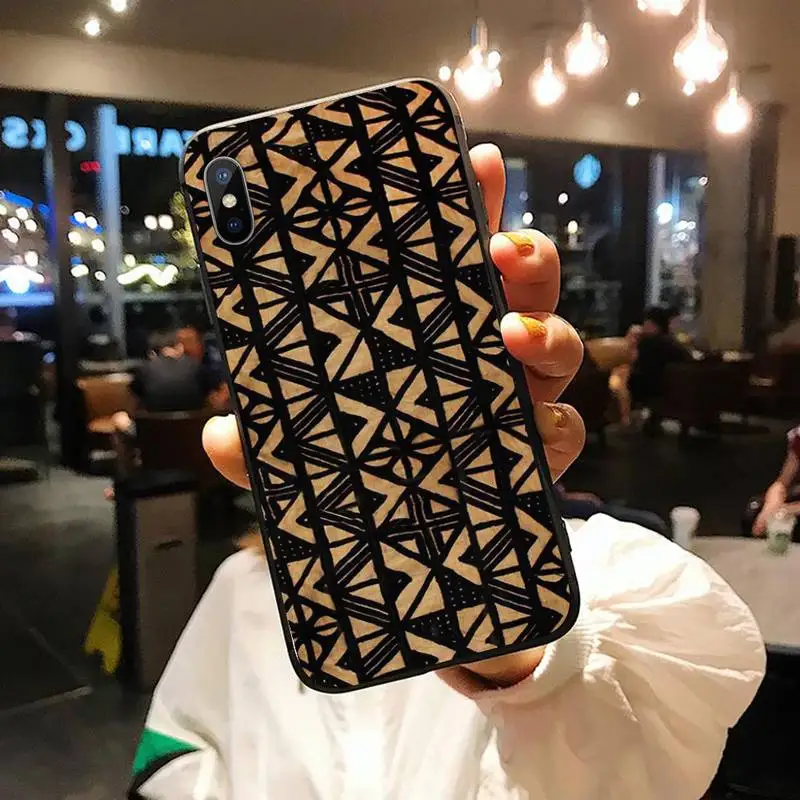 

African style fabric print pattern high quality luxury Phone Case for iPhone 11 12 pro XS MAX 8 7 6 6S Plus X 5S SE 2020 XR
