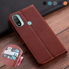 Чехол-книжка для Motorola Moto E20, с подставкой и отделением для карт