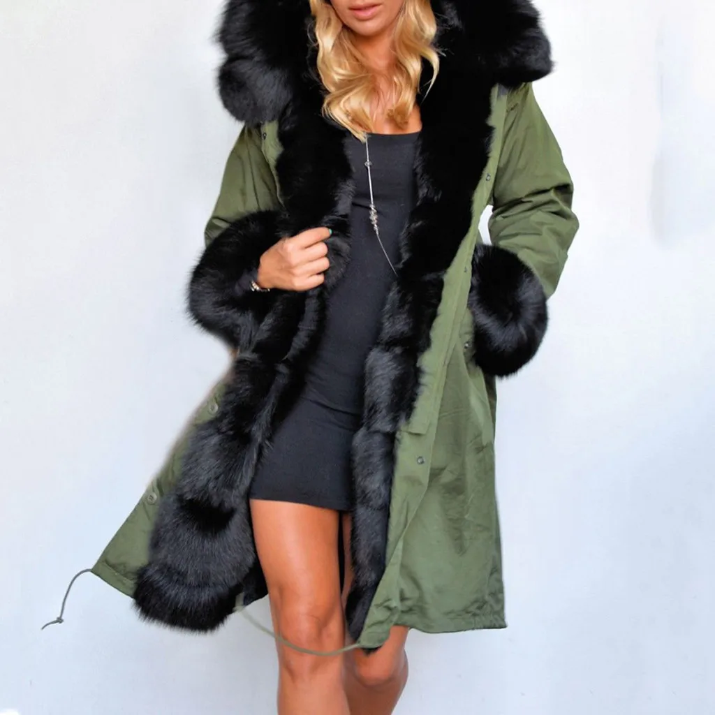 Новинка 2020 зимнее женское пальто и куртка с капюшоном меховым воротником