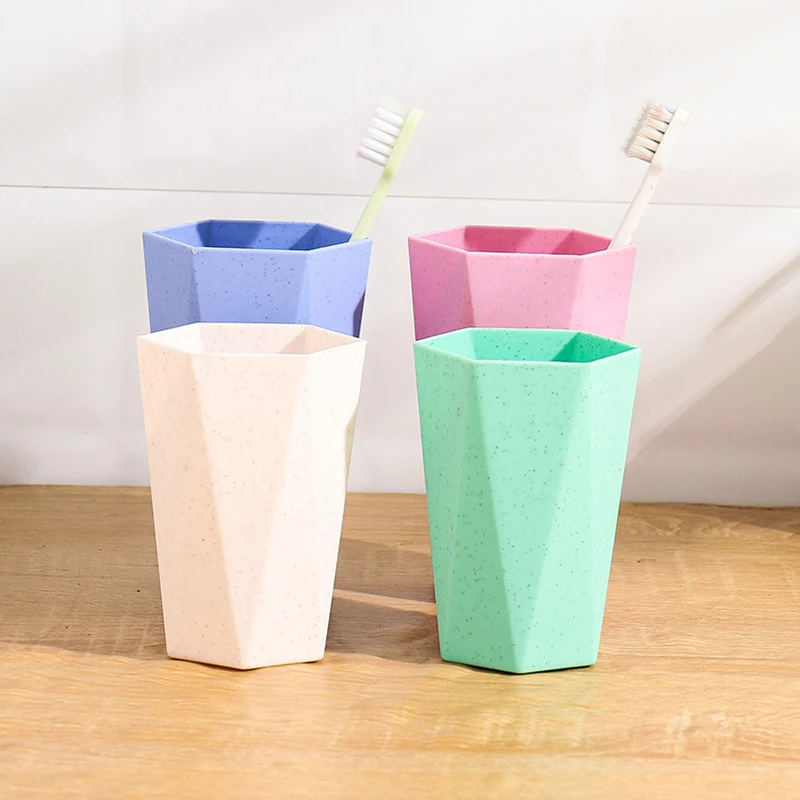 Экологичная креативная чашка для зубной щетки чистки рта бытовой пары
