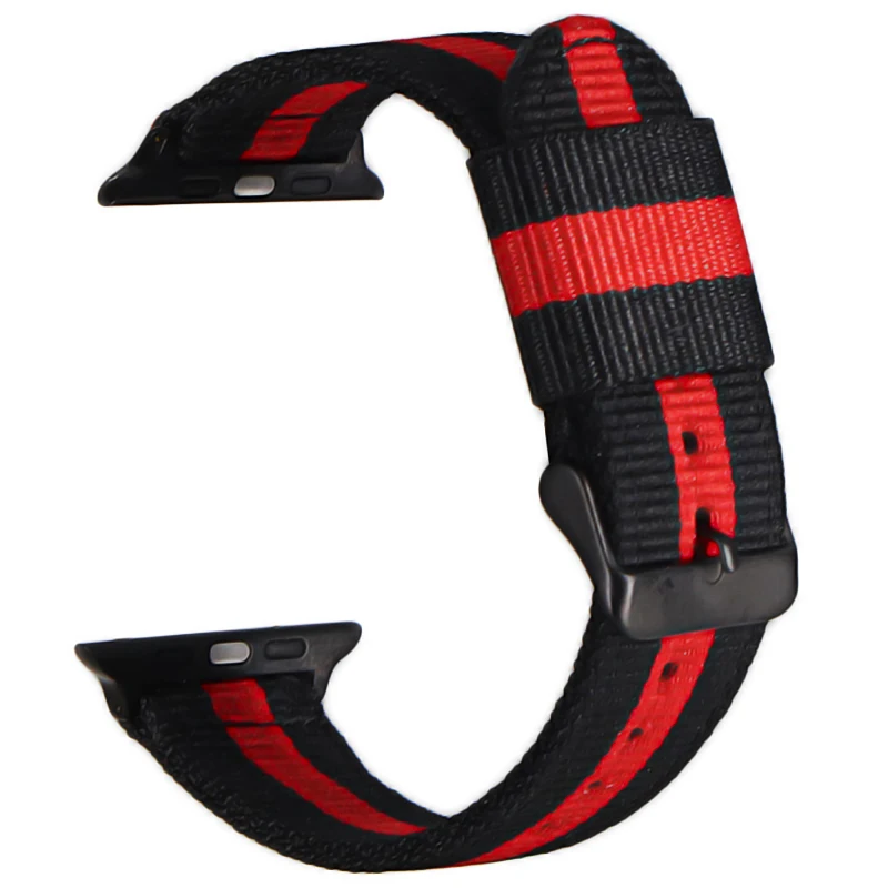 Watch Band for Apple Watch 38mm 40mm Nato Nylon Watchband for iWatch 5 4 3 2 1 Watch Strap 42mm 44mm Wrist Bracelet