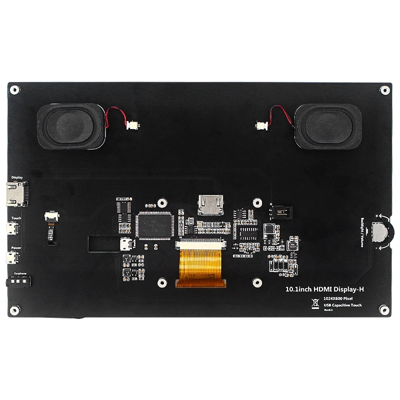 10 1 дюймов 1024X600 IPS LCD Sn дисплей емкостный пресс DIY Набор HDMI монитор для Raspberry Pi 4B 3B +