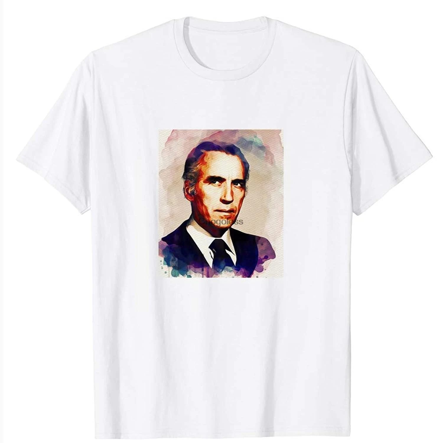 Футболка Кристофер Ли голливудская Легенда для фотосъемки кино актер Портрет