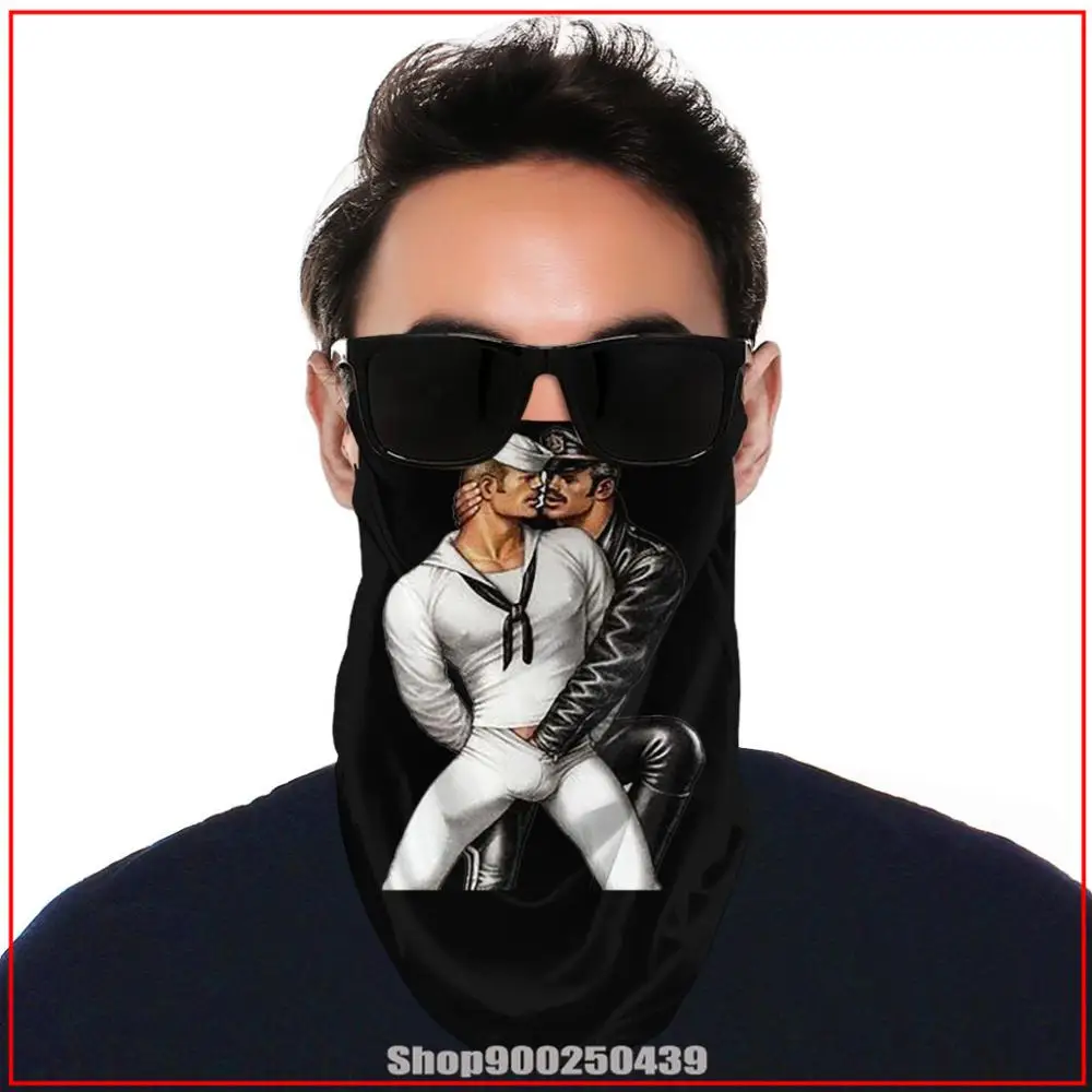 LGBT GAY SCHWUL TOM OF FINLAND матросы копы король A491Cool повседневные мужские банданы унисекс