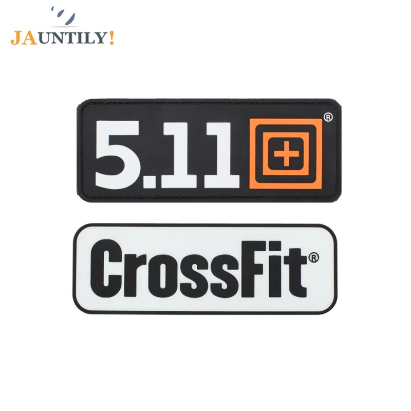 Новинка значок из искусственной кожи ПВХ артикул CrossFit511 99% и 1% тактическое