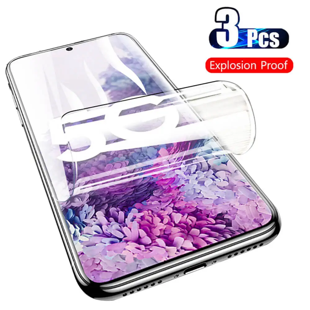 

3 шт., защитная Гидрогелевая пленка для Samsung Galaxy S21