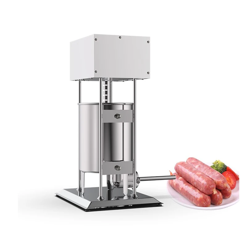 Электрический Вертикальный колбасный шприц автоматический промышленный