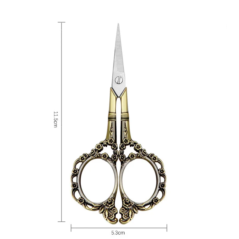 Европейские винтажные ножницы из нержавеющей стали идеально подходят для шитья