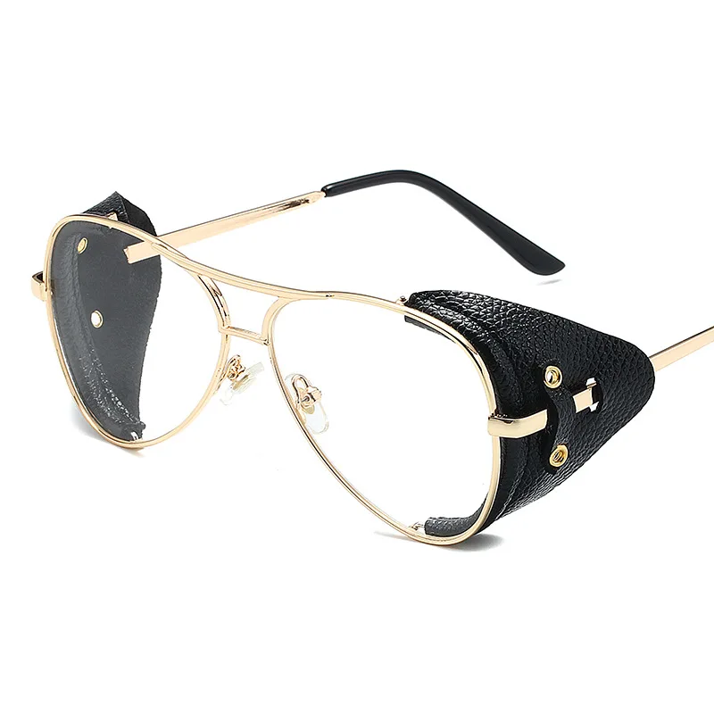 

Metal Square Steampunk Sunglasses Women Men Retro Brand Design Classic Steam Punk Sun Glasses Vintage Shades UV400 Oculos De Sol
