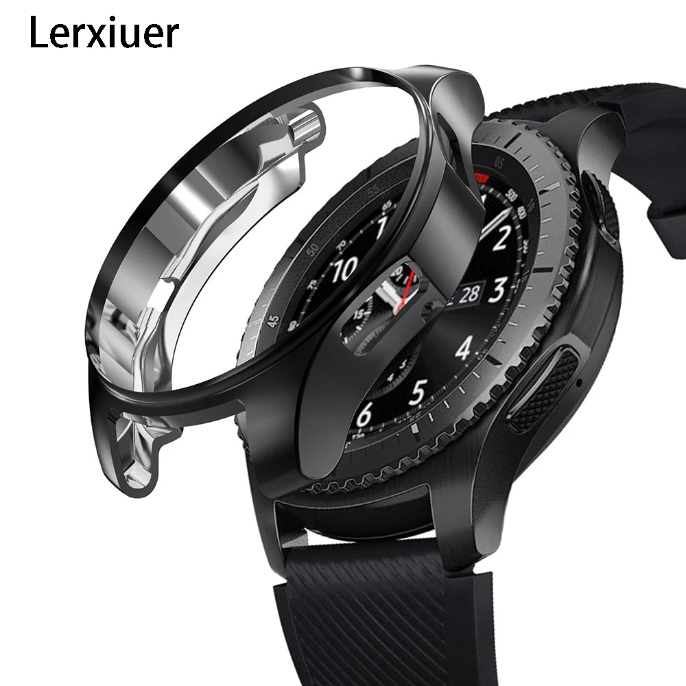 Чехол для samsung Galaxy Watch 46 мм 42 мм/gear S3 frontier общего назначения бампер Смарт-часы аксессуары Защитная крышка