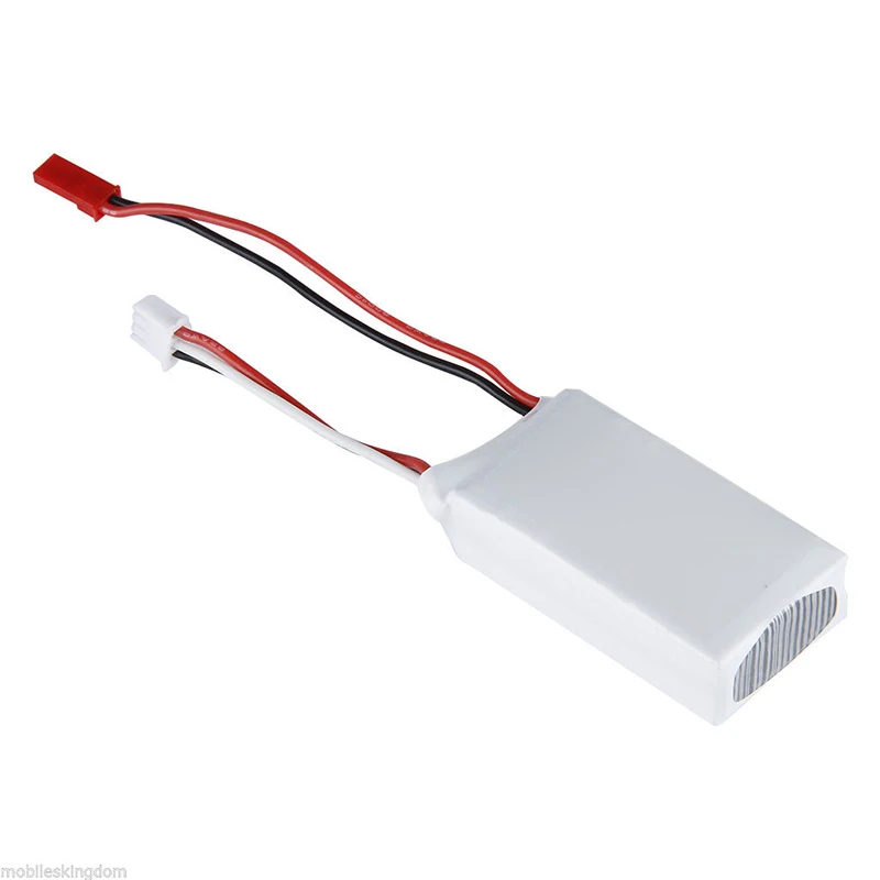 2X 7 4 V 2S 1000mAh 20C JST разъем Lipo Li-poly аккумулятор для RC вертолета автомобиля |