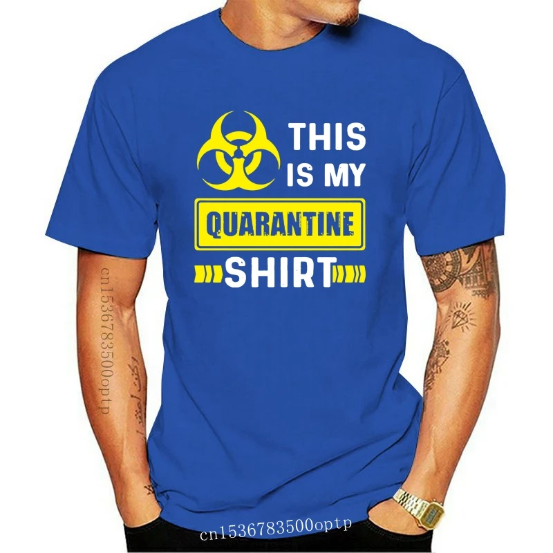 

New This is My Quarantine Shirt Funny Social Distancing T-Shirt