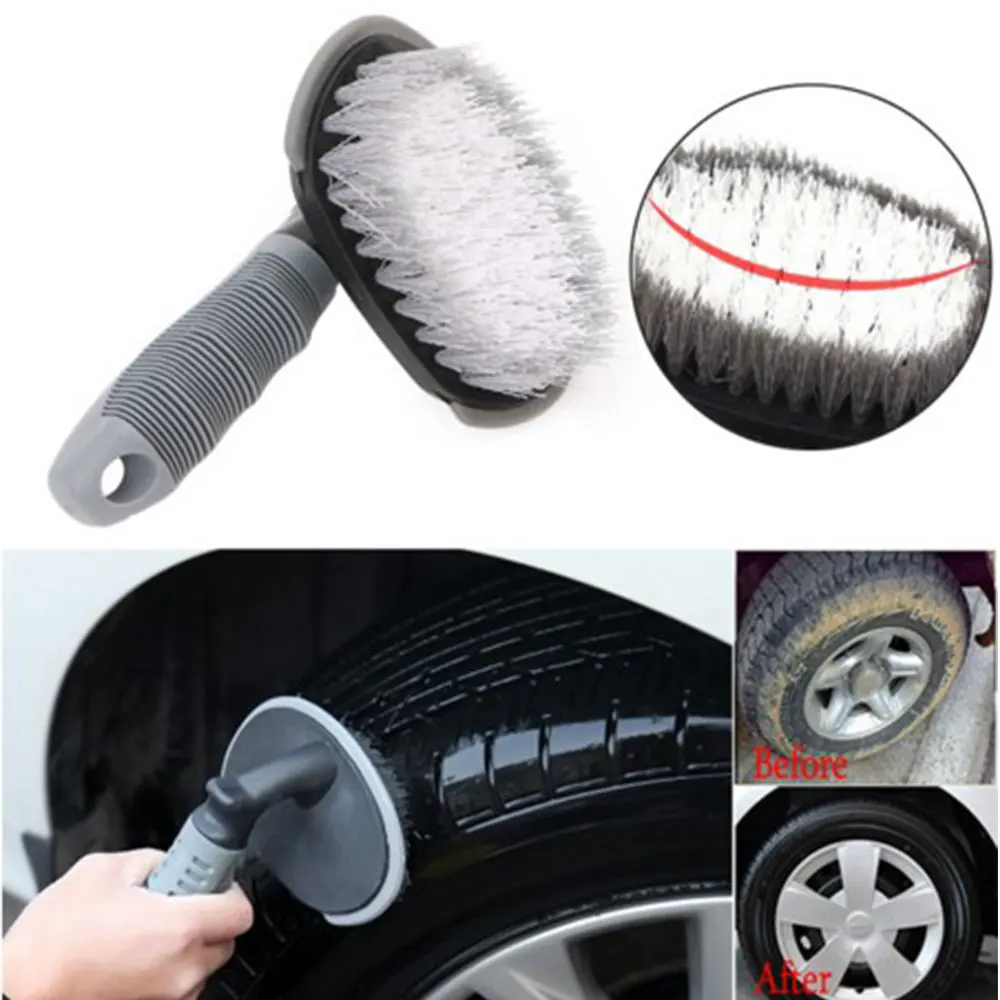 

Convenient car wash tool car wash brush tire brush clean tire car wash products arc antifreeze handle