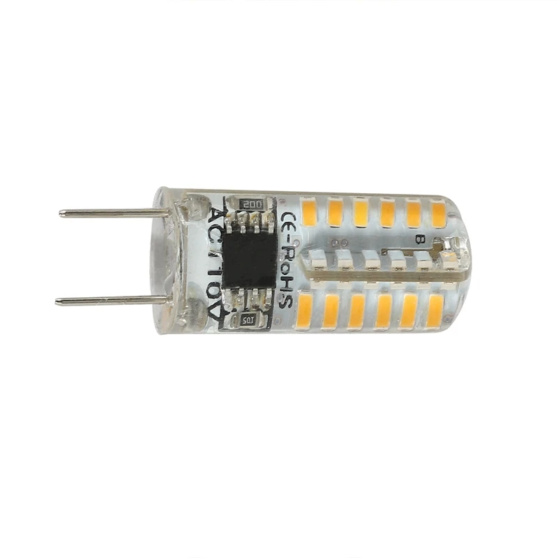 G8 LED Bulbs Dimmable 110V 3W Warm White 3000K 64 X 3014 SMD Energy Saving Light (20W Halogen Led Bulb Equivalent) fo | Дом и сад