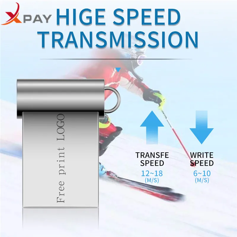 

Hot sale Super Mini metal usb flash drive 4GB 8GB 16GB pen Drive 32GB 64GB 128GB usb 2.0 pendrive for gift flash stick Free LOGO