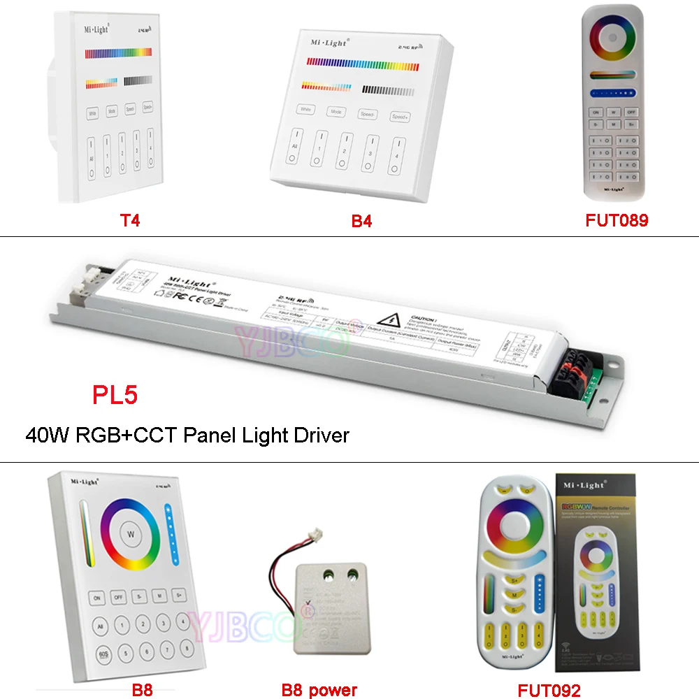 Светильник Miboxer PL5 40 Вт RGB + CCT драйвер панели 2 4G беспроводная смарт-панель