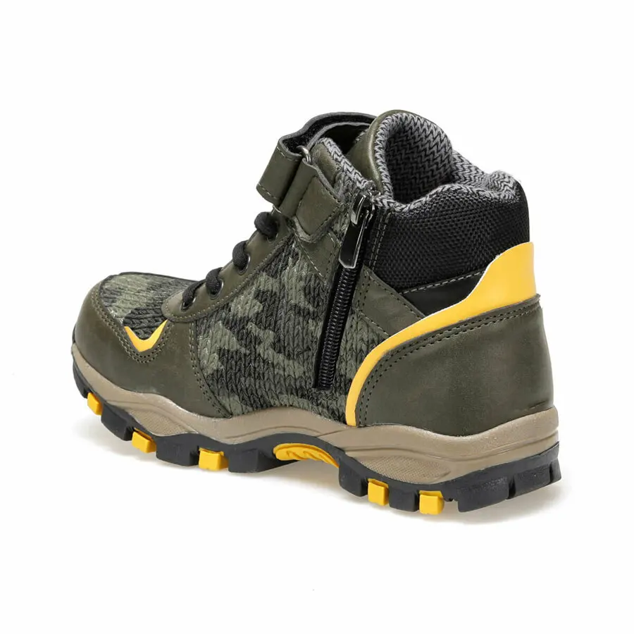 

Kids Boots Boys Yellow Kids Alaska Khaki Boy Outdoor