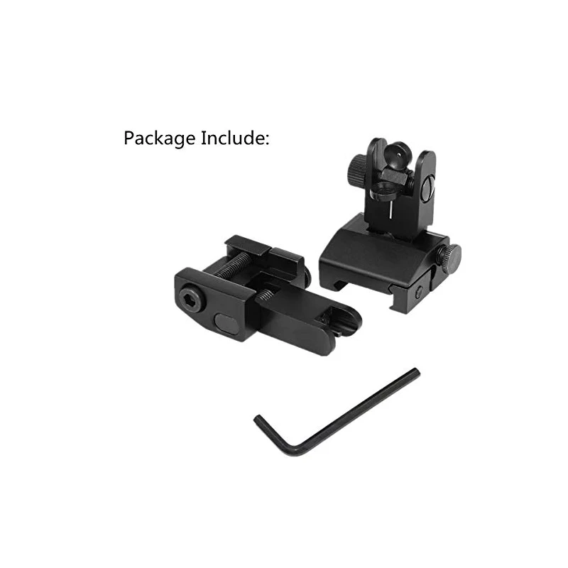 Тактический ар15 Пикатинни рельсовое крепление складной Флип вверх передний и