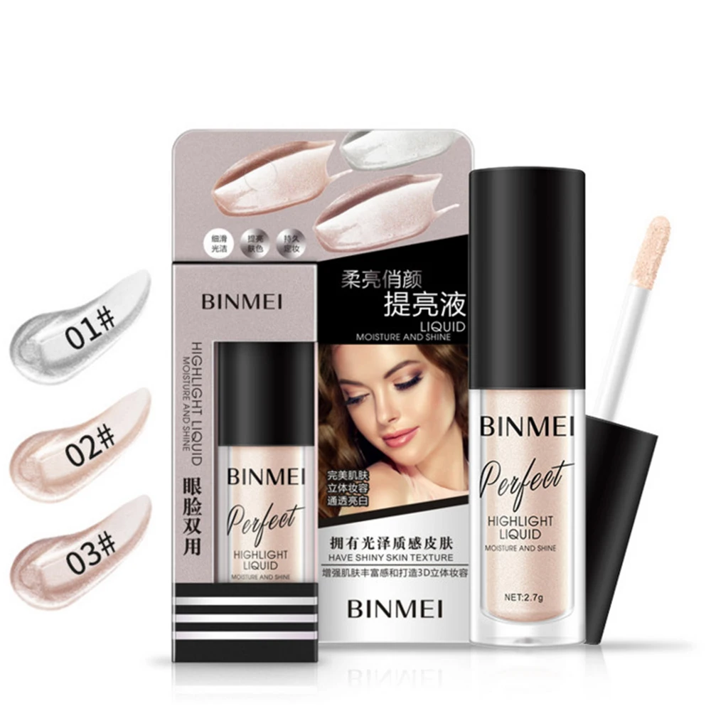 Распродажа! Блестящая Жидкая Основа консилер Косметика Красота бронзатор для