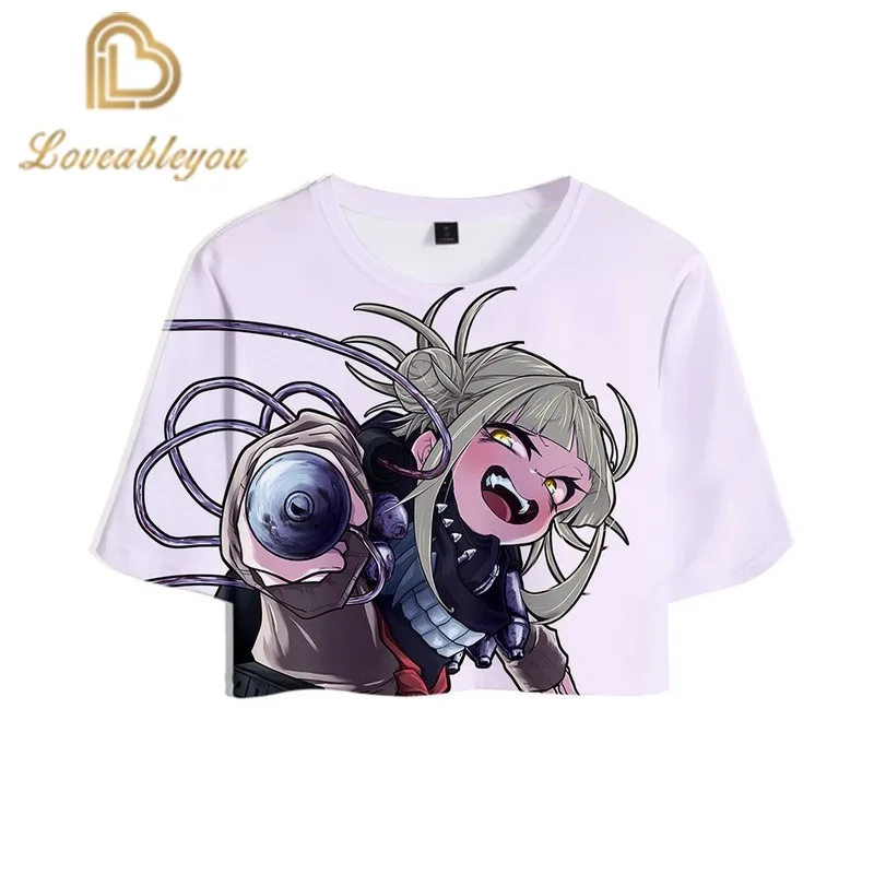 3D Print Top Crop Girl T-shirt High Quality Short Tshirt for Women Sexy Clothes Sale Casual Tops |