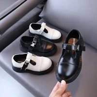 autumn girls leather shoes round toe soft sole princess shoes fashion girl princess shoes