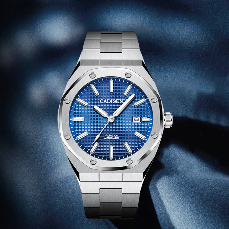 

CADISEN 2020 New Top Brand Luxury Men's Watches Automatic Mechanical Waterproof Wristwatch Military JAPAN NH35A Movement Clocks