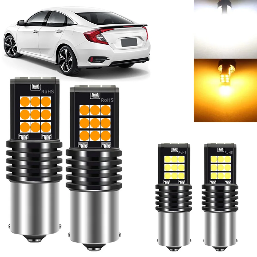 

2pcs LED 3030 24SMD Car Brake Bulb LED Car Lights Auto Reverse Brake Turn Signal Lamp Waterproof Daytime Running Signal Light