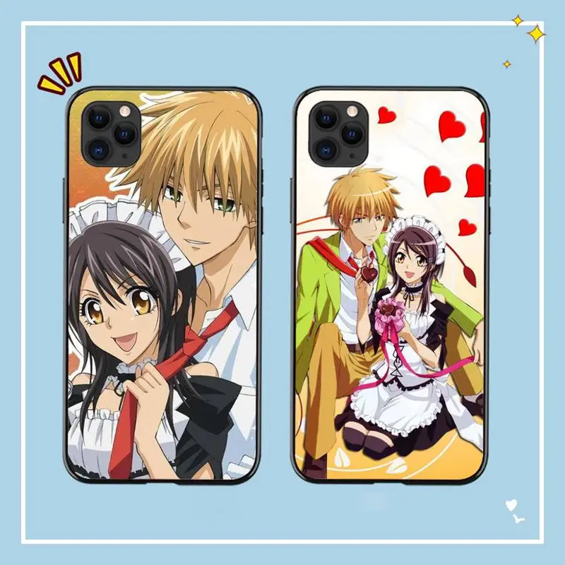 

YNDFCNB Anime Maid sama kaichou wa Newest Phone Case for iPhone 11 12 13 mini pro XS MAX 8 7 6 6S Plus X 5S SE 2020 XR cover