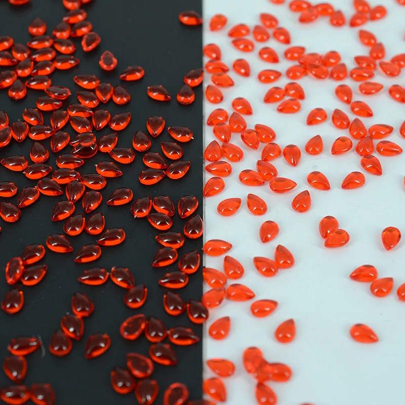 100 шт. 4*6 мм DIY Подвеска ювелирные аксессуары кабошон куполообразные капли дождя