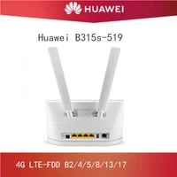 unlocked huawei b315s 519 lte 4g band b24581317 mobile wireless voip gateway router 2pcs antenna