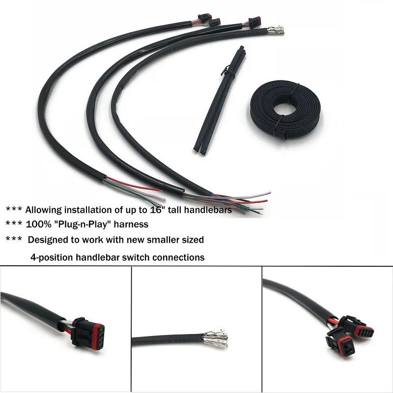 Aftermarket Бесплатная доставка Мотоцикл Запчасти Обезьяна Вешалки руль проводка