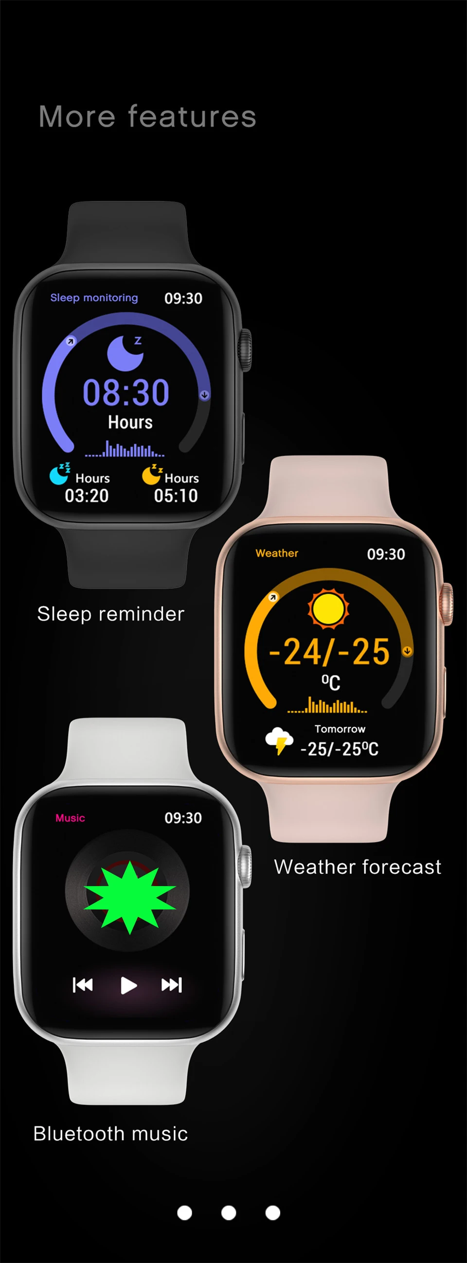

IWO 13 Plus 3.0 SmartWatch FK88 1.78 Inch Full Touch Bluetooth Call Women Men Smart watch Sports Track for Android IOS
