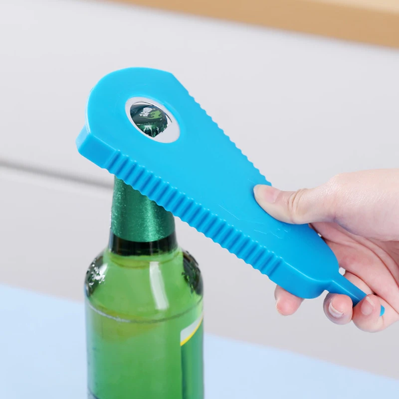 Can Opener Bottle Cap Fast Lid Japanese Rotating Multi-Purpose Kitchen Gadgets Wine |