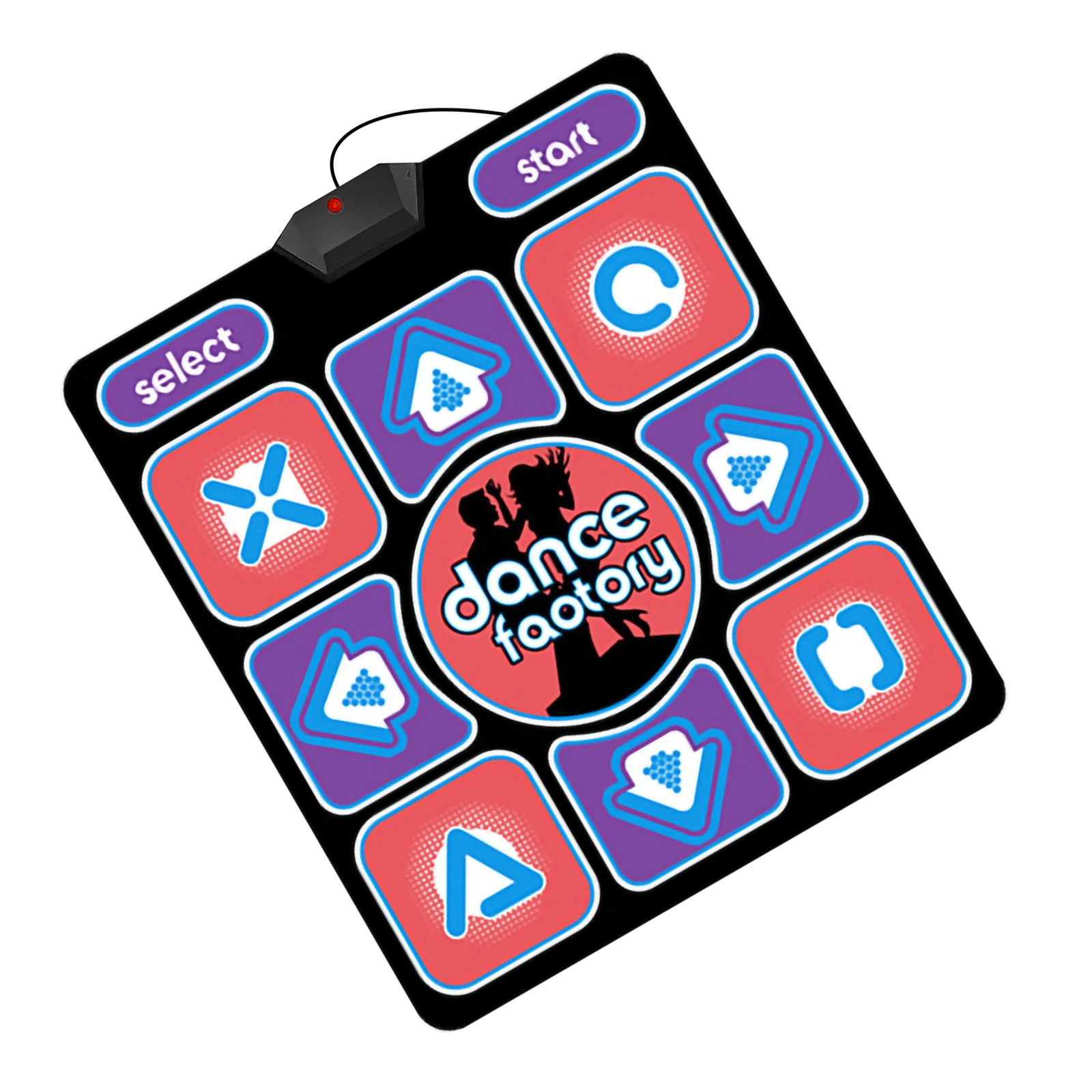 usb 80x90cm dance gaming mat for 1 player anti slip dancing blanket dance pad compatible for pc laptop home entertainment free global shipping