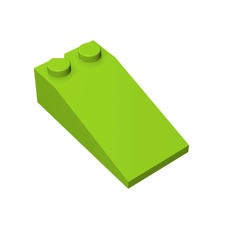 

10 шт., Детский конструктор MOC, 30363 наклона, 18 °, 4x2
