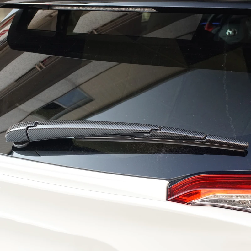 Отделка заднего стеклоочистителя из углеродного волокна крышка для Toyota CHR 2018