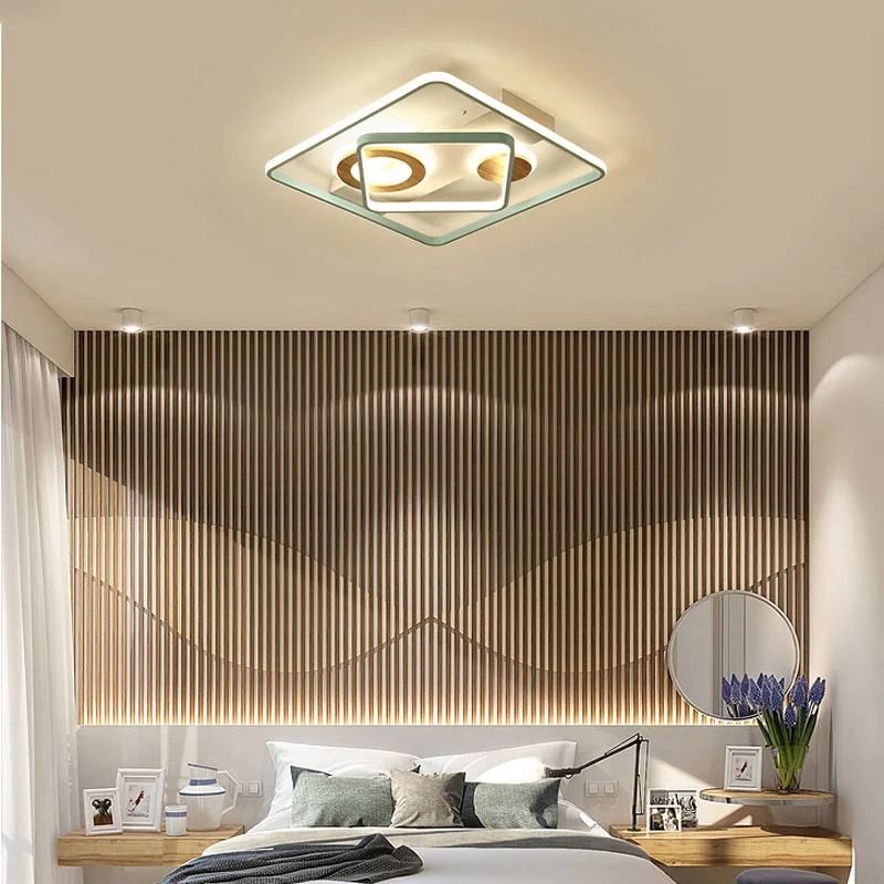 

Minimalist modern LED ceiling lamp creative round living room lamp highlight book room bedroom lamp personality restaurant light