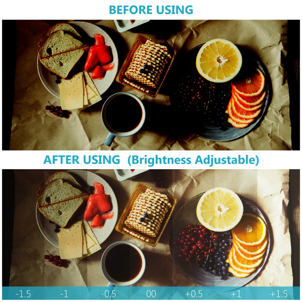 MAMEN 48 Макросъемка светодиодная Кольцевая вспышка с 9 переходными кольцами для Nikon