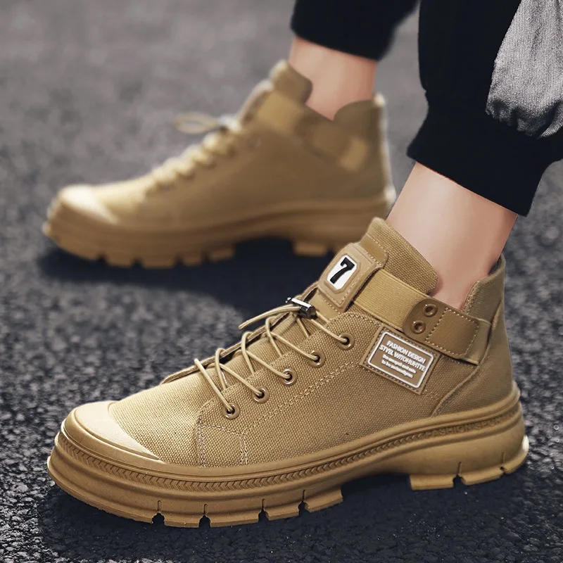 Мужские ботинки Martin Сезон осень зима 2020 года Новые бархатные ботильоны в