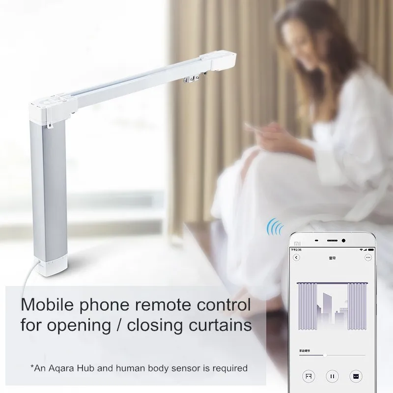 Оригинальный Aqara беспроводной переключатель синхронизации занавес мотор