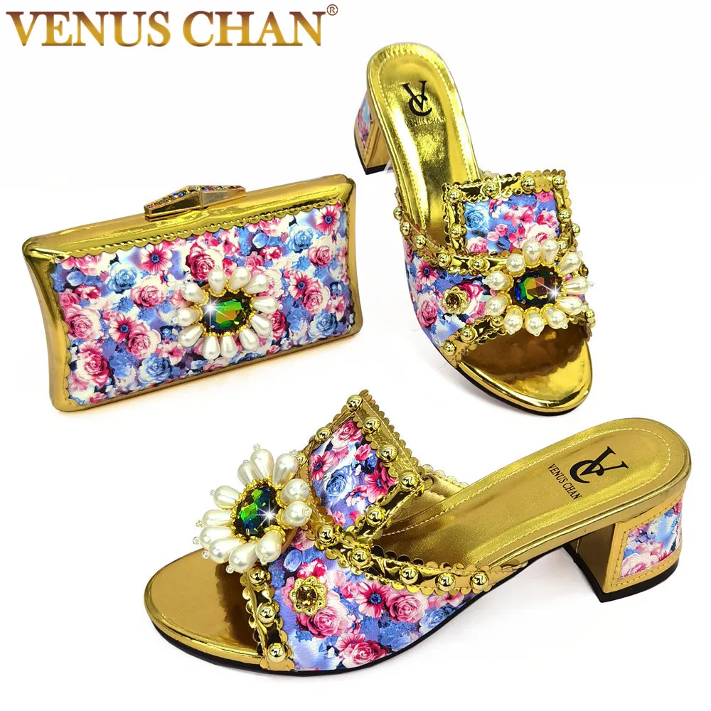 

Crystal sexy women's shoes 2021 new design party banquet wedding women's shoes and wallet set