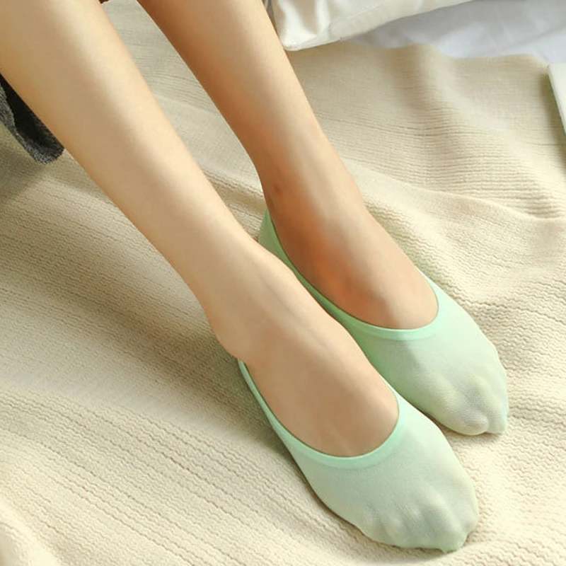 1 Pair Happy Boat Socks For Women Girls Funny Cotton Candy Color Non-Slip Ultra-ThinSummer Cute Ankle | Женская одежда