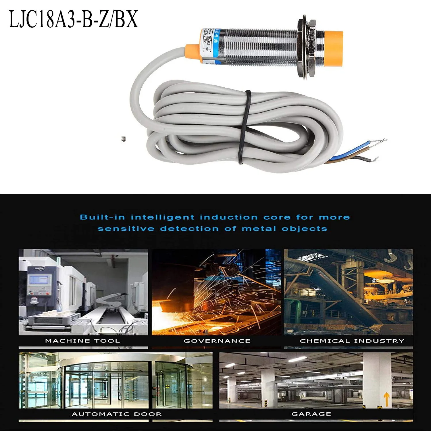 

300mA Proximity Sensor Accessorise Capacitance DC 6-36V LJC18A3-B-Z/BX