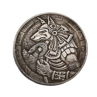 american wandering commemorative coin wolf and snake pattern crafts coin collection home decoration gifts