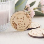 Деревянные магниты для сохранения даты, деревенские деревянные магниты, свадебные сувениры, сохранить дату, деревянные бирки