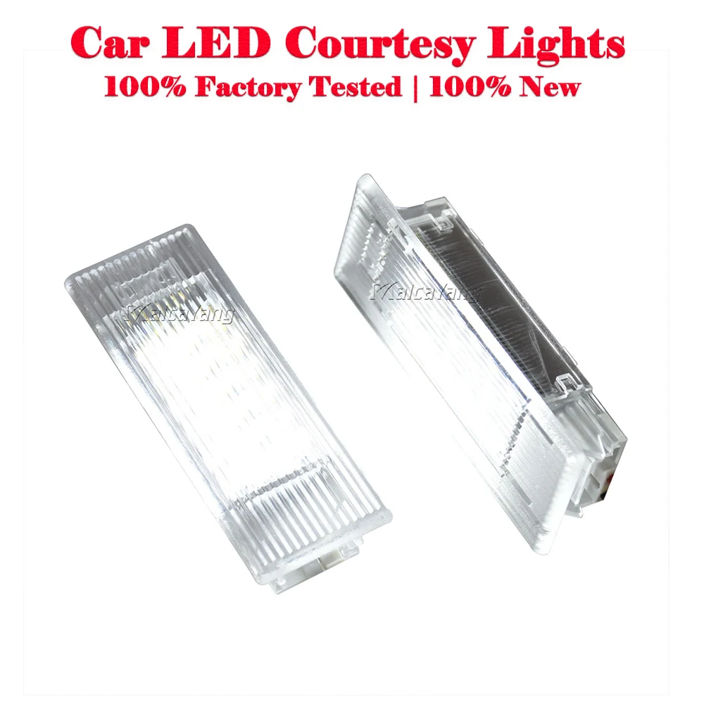 

1Pair LED Door Courtesy Footwell Light Luggage Trunk Glove Box Lamp For BMW F20 F21 F30 F31 F34 F32 F10 F11 F07 F01 X5 X1 X4 I3