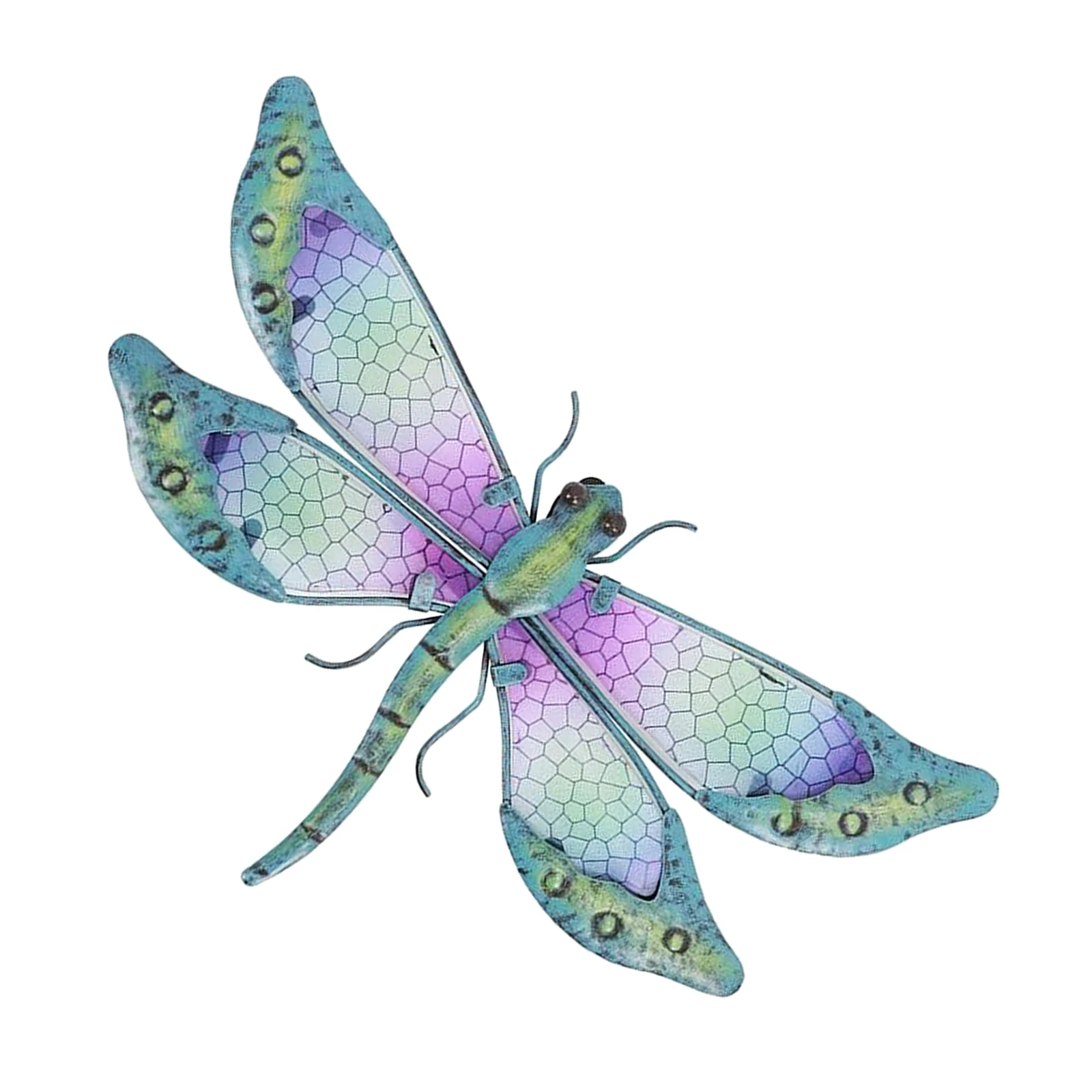 

Unique Dragonfly Wall Statue Decor Artwork Indoor Outdoor House Bedroom Bathroom Office Garden Patio Gift